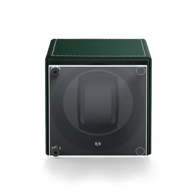 Remontoir SwissKubik 1 Montre Cuir, avec vitre protectrice