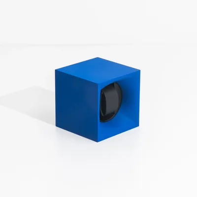Remontoir SwissKubik 1 Montre Soft Touch Bleu Startbox