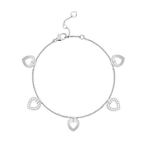 Bracelet Fred Pretty Woman en Or Blanc et Diamants