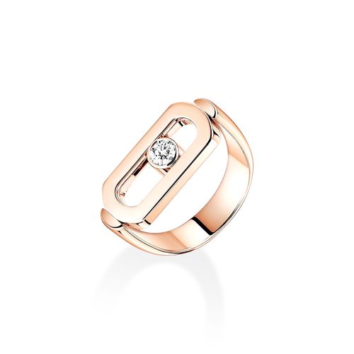 Bague Messika Imperial Move en or rose et diamant