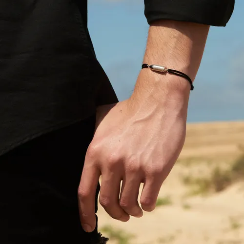 Bracelet Akillis cordon Bang Bang en or jaune