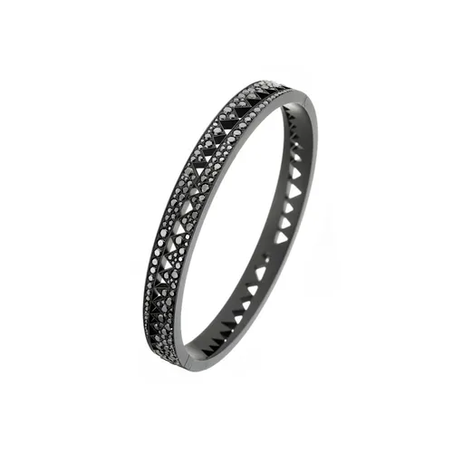 Bracelet Jonc Akillis Capture Me Diamants Noirs - AKILLIS