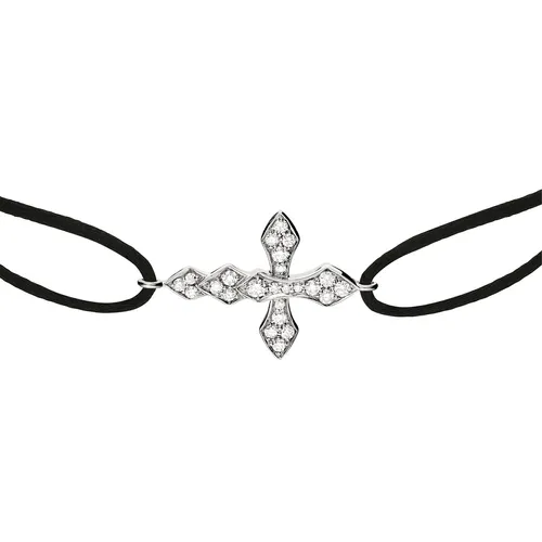 Bracelet cordon Akillis Python diamants