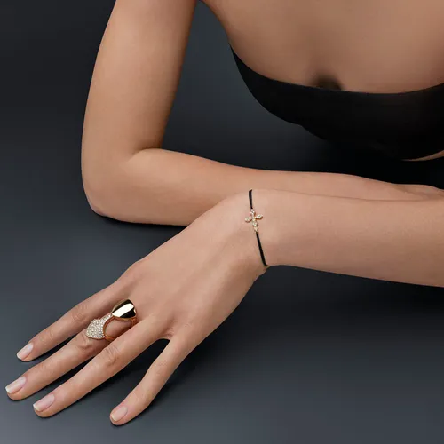 Akillis Python diamond cord bracelet