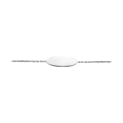 Bracelet Identité CALISSON PM Chaîne Forçat Limé 14cm - ARTHUS BERTRAND