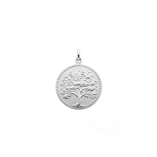 Médaille ARBRE DE VIE Relief frappe mince sablée 18mm - ARTHUS BERTRAND