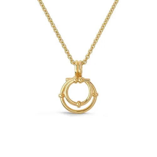 Collier Arthus Bertrand Or Jaune Spirale Etoilée - ARTHUS BERTRAND