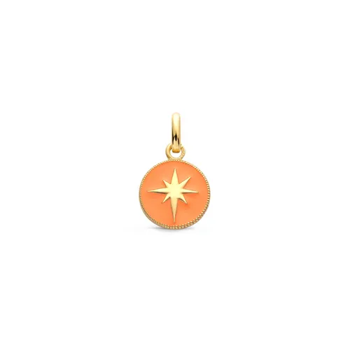Pendentif Arthus Betrand Or Jaune Etoile - Orange - ARTHUS BERTRAND