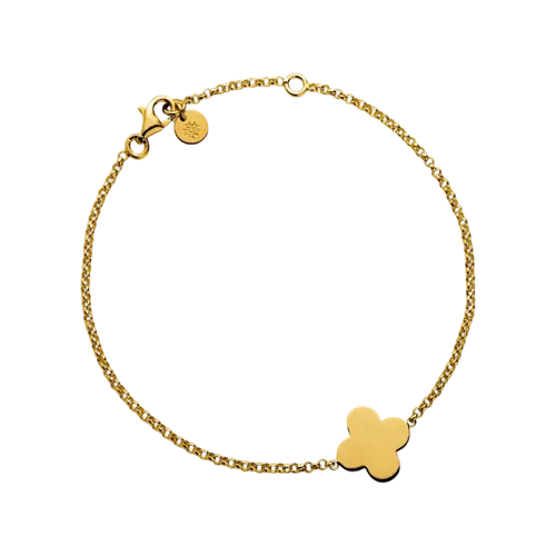 Bracelet Identité TREFLE PM Chaîne Jaseron - ARTHUS BERTRAND