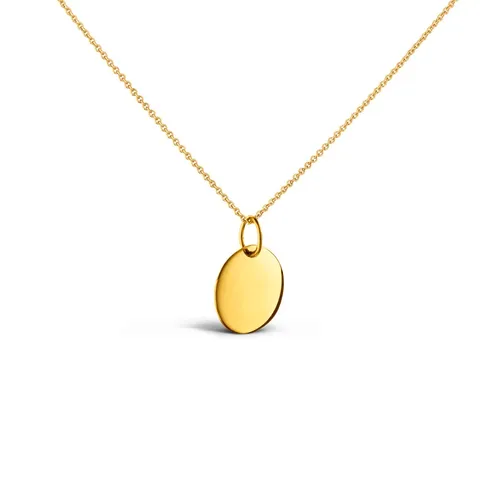 Pendentif Arthus Bertrand Galet Uni Or Jaune - ARTHUS BERTRAND