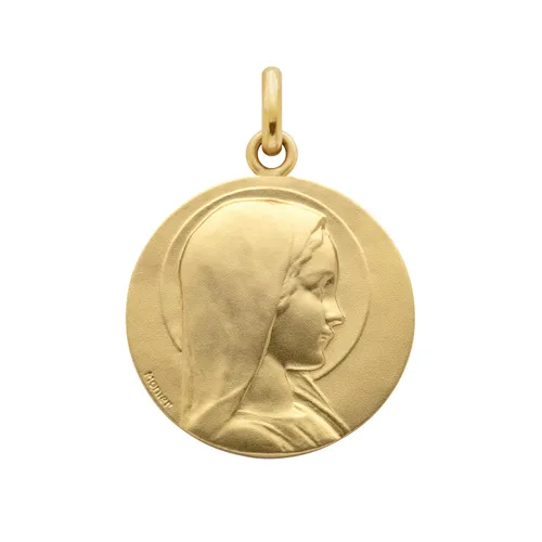 Médaille VIERGE JEUNE 18mm frappe mince sablée - ARTHUS BERTRAND