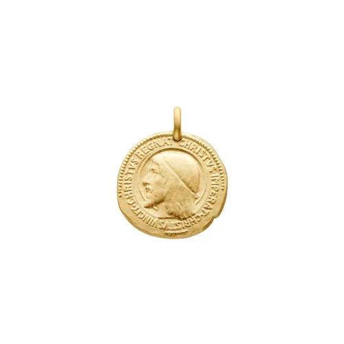 Médaille CHRIST ROI 2 FACES 23mm sablée - ARTHUS BERTRAND