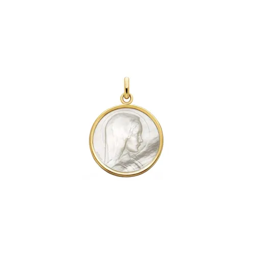 Médaille VIERGE JEUNE 19mm Nacre - ARTHUS BERTRAND