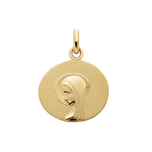 Médaille GALET VIERGE A L'AUREOLE 16mm polie - ARTHUS BERTRAND