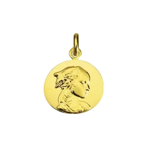 Médaille GALET VIERGE ADORAZIONE 16mm polie - ARTHUS BERTRAND