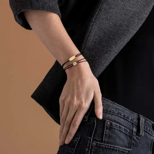 Bracelet Cordon Arthus Bertrand Gourmette Calisson - ARTHUS BERTRAND