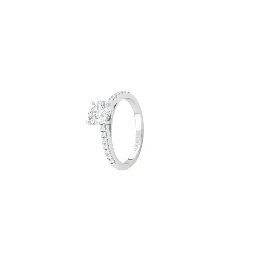 Solitaire Pavé "Niki"