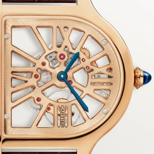 Montre Cloche de Cartier, grand modèle, or rose