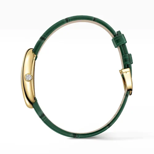 Baignoire de Cartier watch, small model, yellow gold