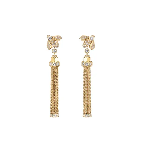 Chaumet Pompon Bee Earrings