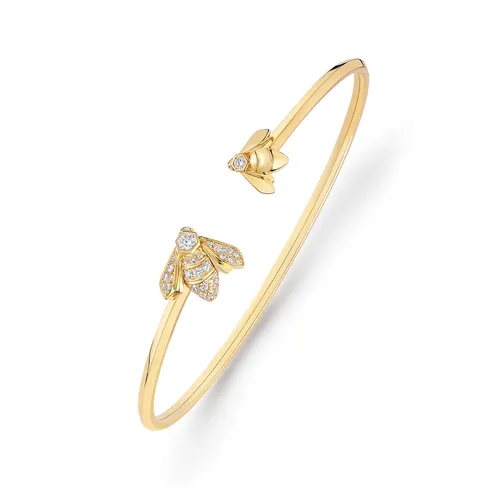 Bracelet Bee de Chaumet en or jaune et diamants - CHAUMET