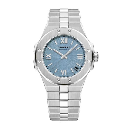 Montre ALPINE EAGLE 41, Bracelet acier, Cadran Cadran "Bleu Rhône" - CHOPARD