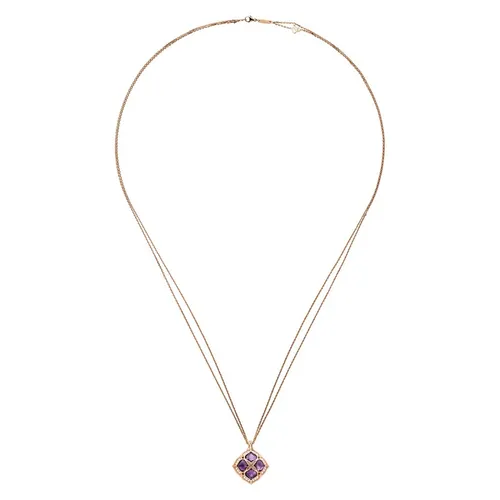 Chopard Impériale pendant in rose gold, amethysts and diamonds