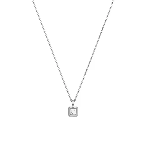 Pendentif Chopard Happy Diamonds Icons en Or Blanc et Diamant