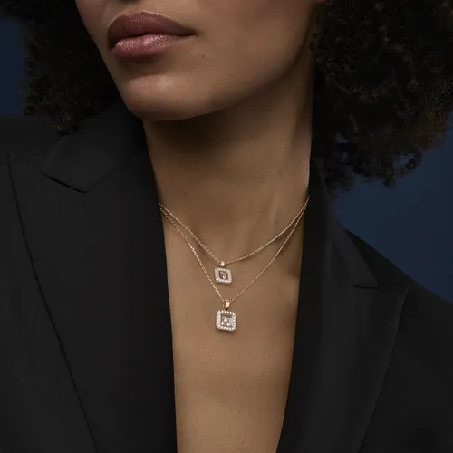 Pendentif Chopard Happy Diamonds Icons en Or Rose et Diamant PM - CHOPARD
