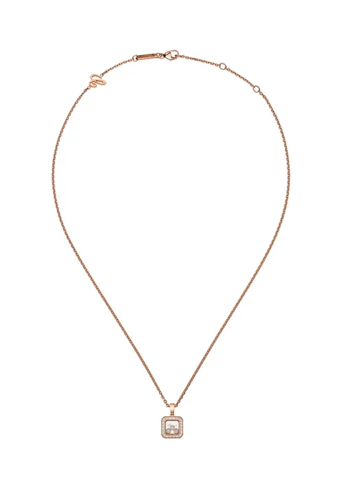 Chopard Happy Diamonds Icons Pendant in Rose Gold and Diamonds