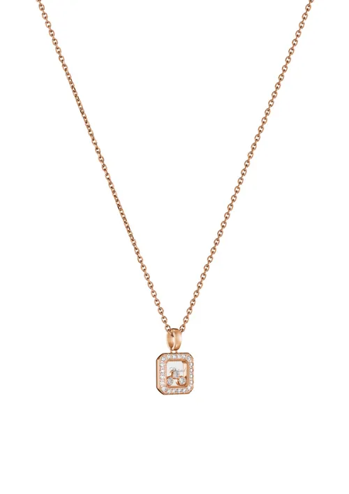 Chopard Happy Diamonds Icons Pendant in Rose Gold and Diamonds