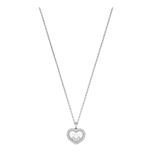 Pendentif Happy Diamonds ICONS Coeur GM pavé - CHOPARD