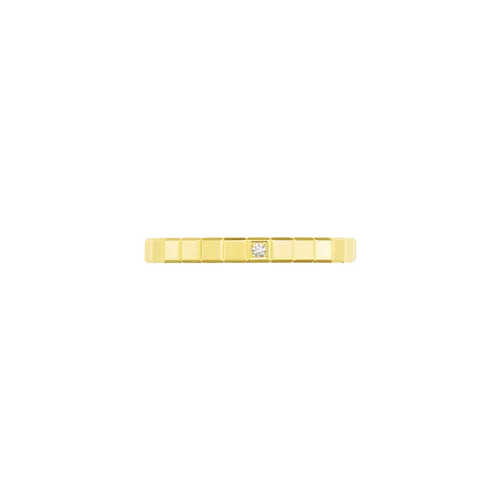 Bague Ice Cube Pure Chopard en Or Jaune et Diamant - CHOPARD
