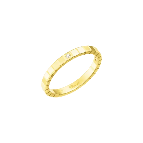 Bague Ice Cube Pure Chopard en Or Jaune et Diamant - CHOPARD