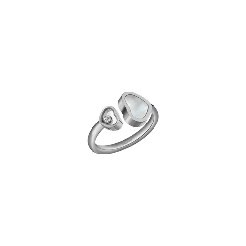 Bague HAPPY HEARTS Pierre nacre blanche - CHOPARD