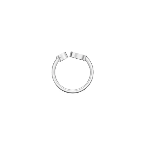 Bague HAPPY HEARTS Pierre nacre blanche - CHOPARD