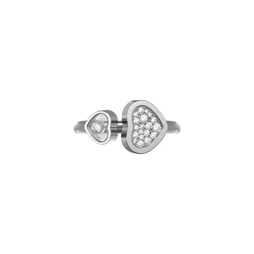 Bague HAPPY HEARTS pavée - CHOPARD