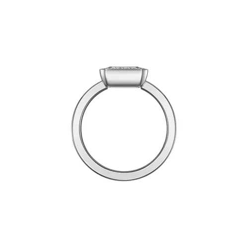 Bague Chopard Happy Diamonds Icons, or blanc, diamants
