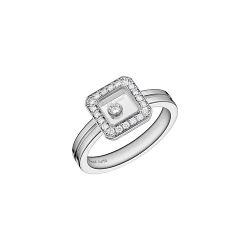 Bague Chopard Happy Diamonds Icons, or blanc, diamants