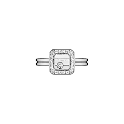 Bague Happy Diamonds ICONS Carré PM pavée - CHOPARD