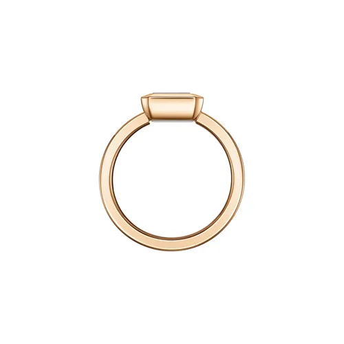 Chopard Happy Diamonds ring, pink gold, diamonds