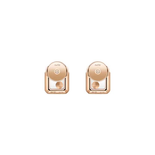 Boucles d'oreilles Chopard Happy Diamonds Icons, or rose, diamants