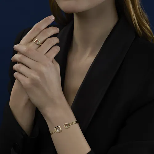 Chopard Happy Diamonds Icons Bangle Bracelet, yellow gold, diamonds