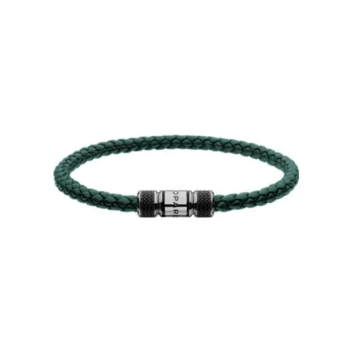 Bracelet Chopard Classic Racing en Cuir Vert et Acier - CHOPARD
