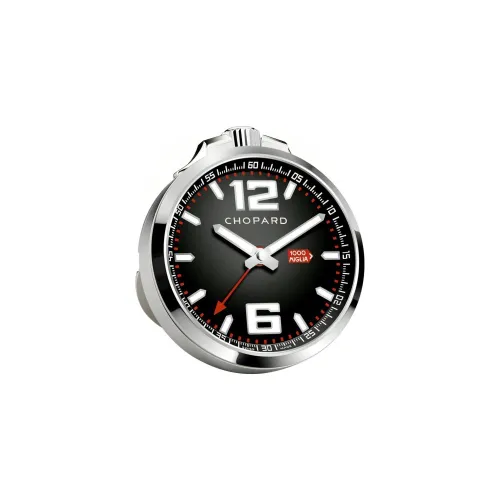 Réveil MILLE MIGLIA Style Chronomètre Cadran noir - CHOPARD