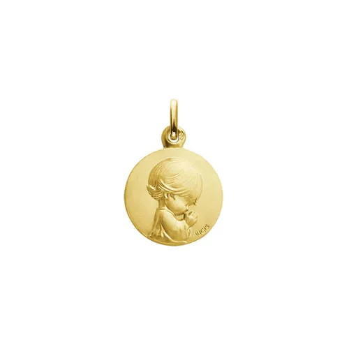 Médaille Ange Agenouillé - médaille bébé - CREATIONS JULIAN
