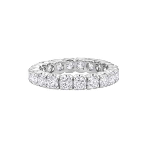 Alliance, or blanc palladié et diamants tour complet - CREATIONS JULIAN