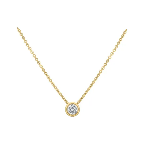 Pendentif en or jaune et diamant blanc - CREATIONS JULIAN