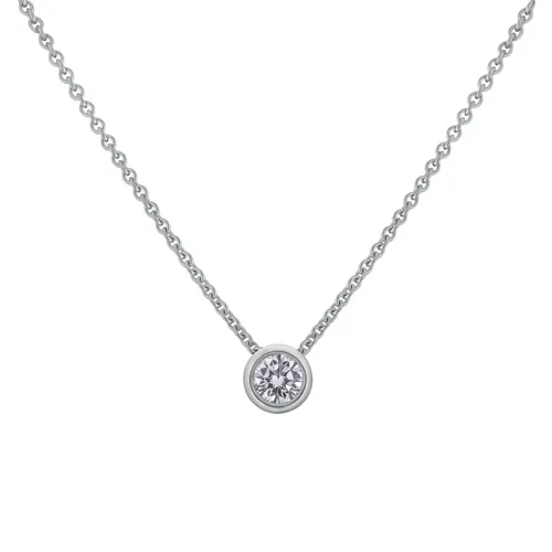 Pendentif Brillant serti clos - CREATIONS JULIAN