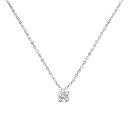 Pendentif en or blanc et diamant blanc - CREATIONS JULIAN